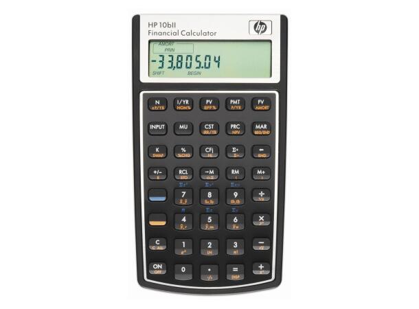 Kalkulator HP 10BII Finans Algebraisk 